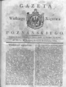 Gazeta Wielkiego Xięstwa Poznańskiego 1831.04.09 Nr81