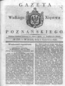 Gazeta Wielkiego Xięstwa Poznańskiego 1831.06.01 Nr123