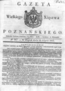 Gazeta Wielkiego Xięstwa Poznańskiego 1831.07.22 Nr167