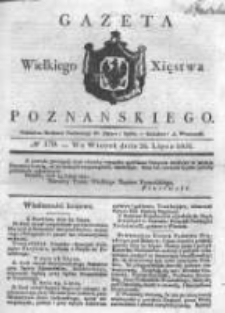 Gazeta Wielkiego Xięstwa Poznańskiego 1831.07.26 Nr170