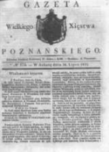 Gazeta Wielkiego Xięstwa Poznańskiego 1831.07.30 Nr174