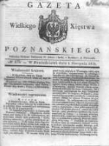Gazeta Wielkiego Xięstwa Poznańskiego 1831.08.01 Nr175