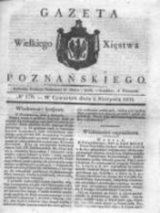 Gazeta Wielkiego Xięstwa Poznańskiego 1831.08.04 Nr178