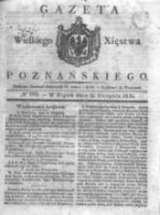 Gazeta Wielkiego Xięstwa Poznańskiego 1831.08.12 Nr185