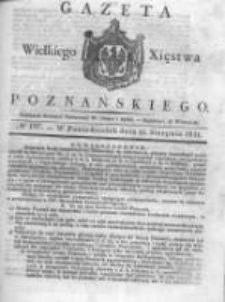 Gazeta Wielkiego Xięstwa Poznańskiego 1831.08.15 Nr187