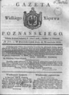 Gazeta Wielkiego Xięstwa Poznańskiego 1831.09.12 Nr211