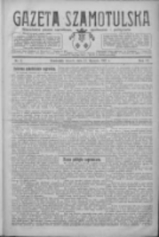 Gazeta Szamotulska: niezależne pismo narodowe, społeczne i polityczne 1927.01.11 R.6 Nr5