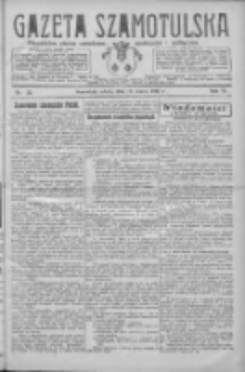 Gazeta Szamotulska: niezależne pismo narodowe, społeczne i polityczne 1927.03.19 R.6 Nr33