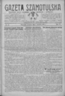 Gazeta Szamotulska: niezależne pismo narodowe, społeczne i polityczne 1927.04.07 R.6 Nr41