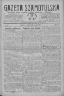 Gazeta Szamotulska: niezależne pismo narodowe, społeczne i polityczne 1927.05.07 R.6 Nr53