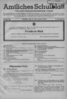 Amtliches Schulblatt für den Regierungsbezirk Posen 1942.11.15 Jg.2 Nr22