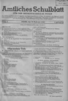 Amtliches Schulblatt f&uuml;r den Regierungsbezirk Posen 1943.02.15 Jg.3 Nr4