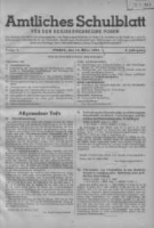 Amtliches Schulblatt für den Regierungsbezirk Posen 1943.03.15 Jg.3 Nr6