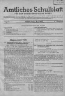 Amtliches Schulblatt für den Regierungsbezirk Posen 1943.05.01 Jg.3 Nr9