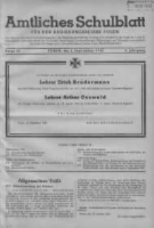 Amtliches Schulblatt für den Regierungsbezirk Posen 1943.09.01 Jg.3 Nr15