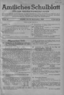 Amtliches Schulblatt für den Regierungsbezirk Posen 1943.09.15 Jg.3 Nr16