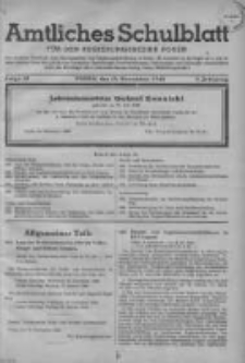 Amtliches Schulblatt für den Regierungsbezirk Posen 1943.11.15 Jg.3 Nr19