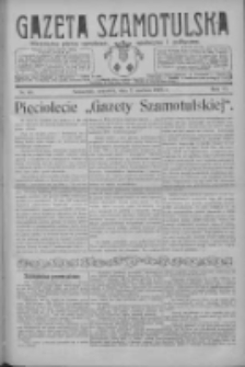 Gazeta Szamotulska: niezależne pismo narodowe, społeczne i polityczne 1927.06.02 R.6 Nr64
