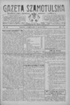 Gazeta Szamotulska: niezależne pismo narodowe, społeczne i polityczne 1927.06.09 R.6 Nr66