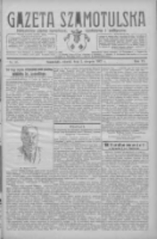 Gazeta Szamotulska: niezależne pismo narodowe, społeczne i polityczne 1927.08.02 R.6 Nr88