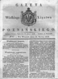 Gazeta Wielkiego Xięstwa Poznańskiego 1838.03.20 Nr67