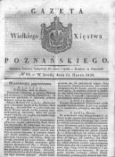 Gazeta Wielkiego Xięstwa Poznańskiego 1838.03.21 Nr68