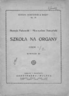 Szkoła na organy Cz.1/2