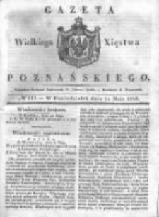 Gazeta Wielkiego Xięstwa Poznańskiego 1838.05.14 Nr111