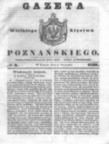Gazeta Wielkiego Xięstwa Poznańskiego 1839.01.04 Nr3