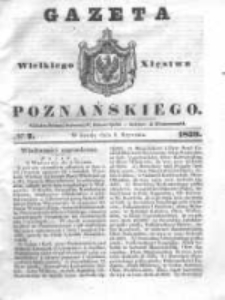 Gazeta Wielkiego Xięstwa Poznańskiego 1839.01.09 Nr7