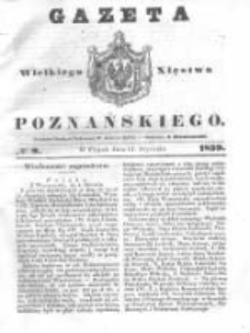 Gazeta Wielkiego Xięstwa Poznańskiego 1839.01.11 Nr9