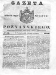 Gazeta Wielkiego Xięstwa Poznańskiego 1839.01.14 Nr11