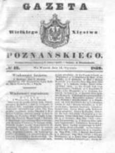 Gazeta Wielkiego Xięstwa Poznańskiego 1839.01.15 Nr12
