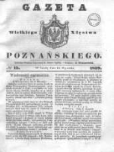 Gazeta Wielkiego Xięstwa Poznańskiego 1839.01.16 Nr13