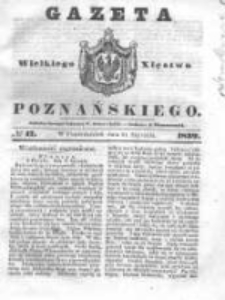 Gazeta Wielkiego Xięstwa Poznańskiego 1839.01.21 Nr17