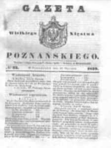 Gazeta Wielkiego Xięstwa Poznańskiego 1839.01.28 Nr23