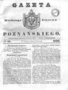 Gazeta Wielkiego Xięstwa Poznańskiego 1839.02.01 Nr27