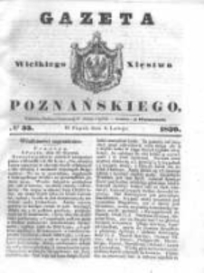 Gazeta Wielkiego Xięstwa Poznańskiego 1839.02.08 Nr33