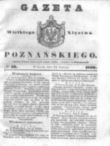 Gazeta Wielkiego Xięstwa Poznańskiego 1839.02.20 Nr43