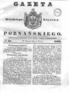 Gazeta Wielkiego Xięstwa Poznańskiego 1839.03.01 Nr51