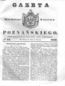 Gazeta Wielkiego Xięstwa Poznańskiego 1839.03.05 Nr54