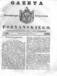 Gazeta Wielkiego Xięstwa Poznańskiego 1839.03.09 Nr58