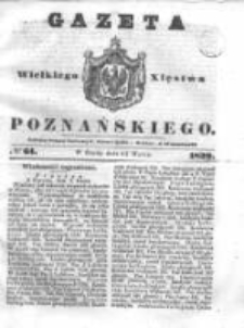 Gazeta Wielkiego Xięstwa Poznańskiego 1839.03.13 Nr61