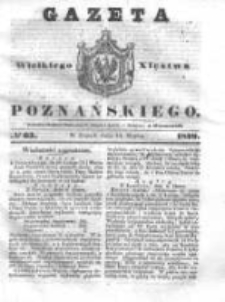 Gazeta Wielkiego Xięstwa Poznańskiego 1839.03.15 Nr63