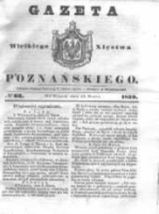 Gazeta Wielkiego Xięstwa Poznańskiego 1839.03.19 Nr66