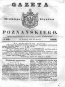 Gazeta Wielkiego Xięstwa Poznańskiego 1839.03.23 Nr70