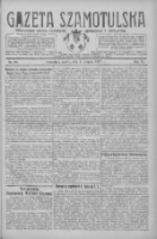 Gazeta Szamotulska: niezależne pismo narodowe, społeczne i polityczne 1927.08.06 R.6 Nr90