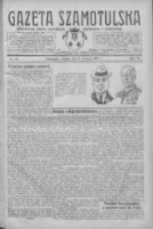 Gazeta Szamotulska: niezależne pismo narodowe, społeczne i polityczne 1927.08.09 R.6 Nr91