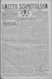 Gazeta Szamotulska: niezależne pismo narodowe, społeczne i polityczne 1927.09.27 R.6 Nr111
