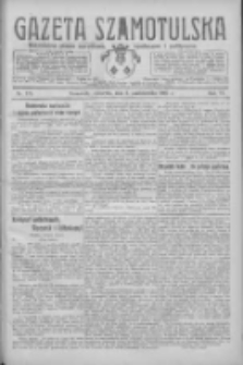 Gazeta Szamotulska: niezależne pismo narodowe, społeczne i polityczne 1927.10.06 R.6 Nr115